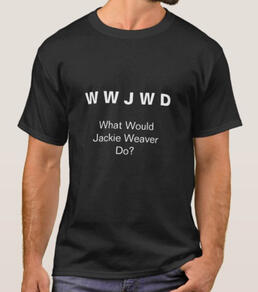 Basic Dark Black What Would Jackie Weaver Do? T-Shirt