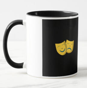 Theatre Mask Combo Mug